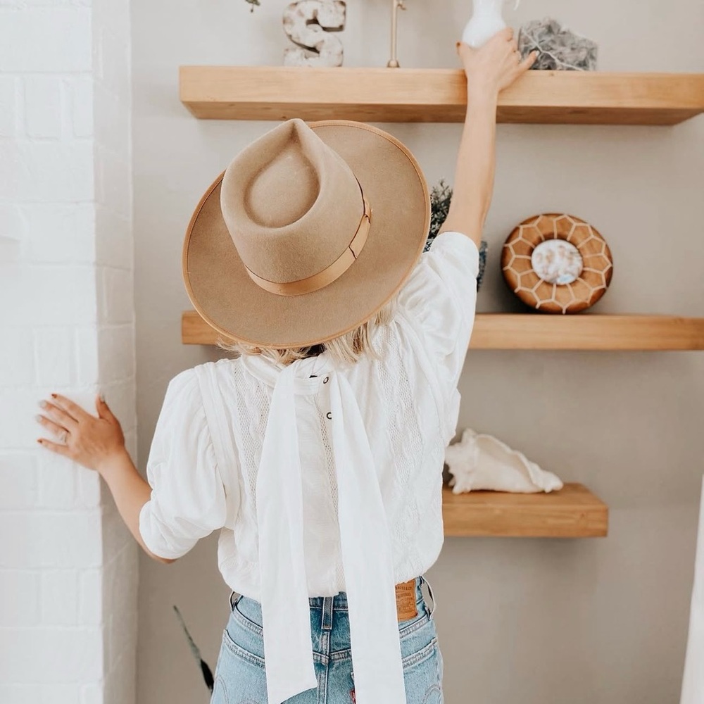 Gigi pip Monroe felt hat Mom + Daughter